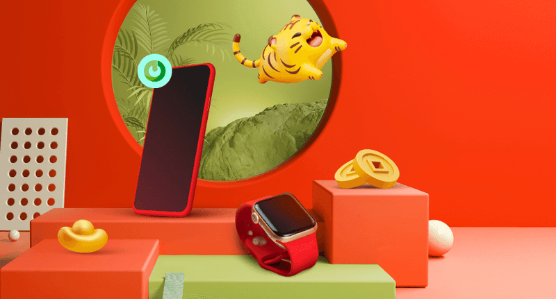 Auspiciously Red Devices For CNY 2022 _CompAsia Malaysia